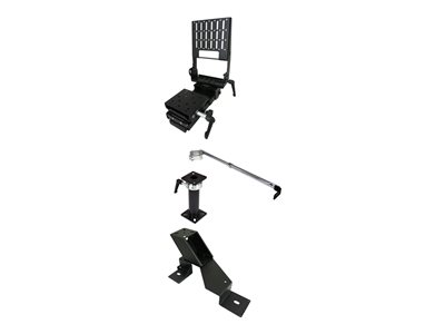 Havis Premium - Mounting kit (heavy duty vehicle specific base plate, heavy duty pole with height adjust handle, keyboard mount, motion device, stability support arm, monitor mount)