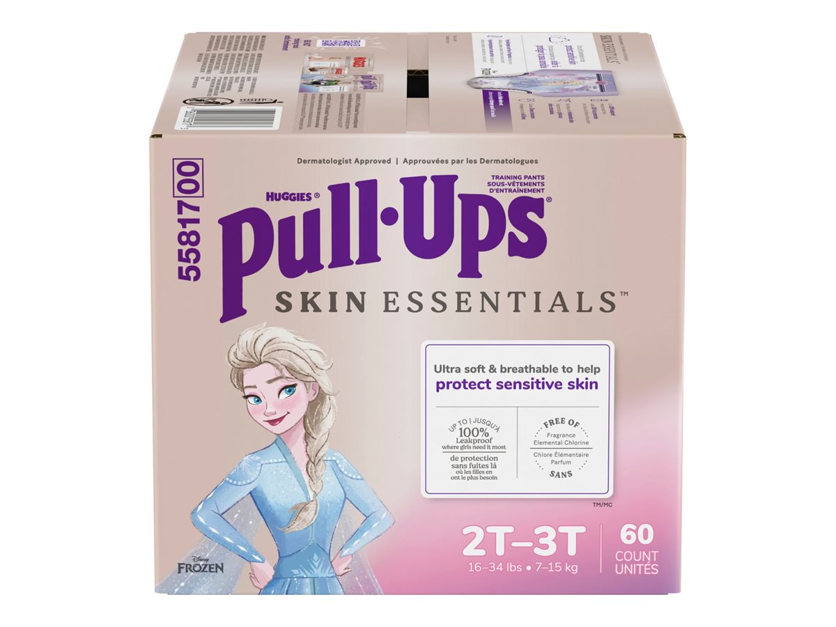 Huggies Pull-Ups Skin Essentials Training Pants - Disney Frozen - Size 2T-3T - 60's