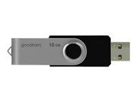GOODRAM UTS2 16GB USB 2.0 Sort Sølv