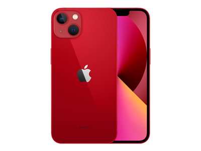 Apple iPhone 13 - (PRODUCT) RED - 5G Smartphone - Dual-SIM / Interner Speicher 512 GB - OLED-Display - 6.1" - 2532 x 1170 Pixel - 2 x Rückkamera 12 MP, 12 MP - front camera 12 MP - Rot