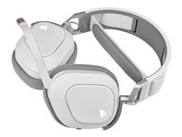 CORSAIR Gaming HS80 RGB Trådløs Headset Hvid
