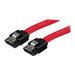12IN LATCHING SATA CABLE STRAIGHT M/M             