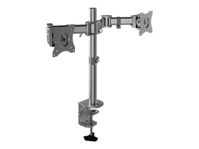 NEOMOUNTS Flat Desk Mount 2 screens Silv