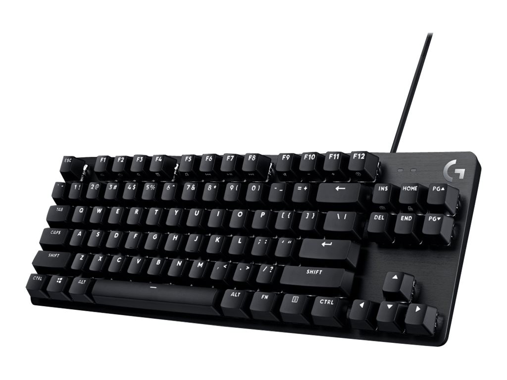 Logitech G G413 TKL SE keyboard black Input Product shot Right-angle 79700