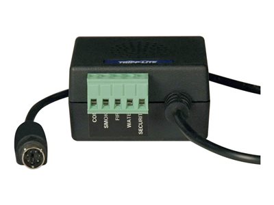 Tripp Lite SNMP / Web Card Rack Environment Sensor, Temp, Humidity, Contact-Closure Inputs