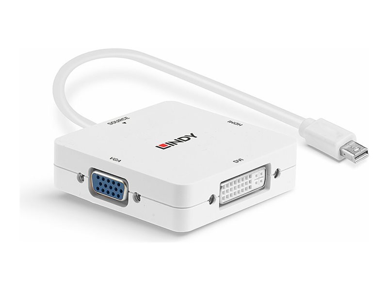 Convertisseur Mini DisplayPort vers HDMI, DVI & VGA