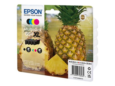Product  Epson 604XL Multipack - 4-pack - XL - black, yellow, cyan,  magenta - original - ink cartridge
