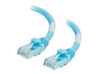 C2G 50ft Cat6a Snagless Unshielded (UTP) Network Patch Ethernet Cable-Aqua