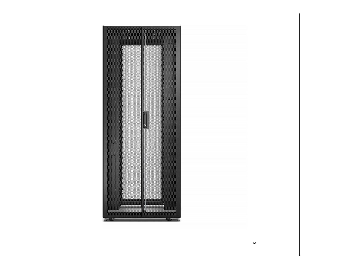 APC Easy Rack 800mm 48U 1000mm w Roof – foto 2