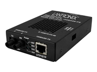Lantronix E-100BTX Series - Convertisseur de média à fibre optique - 100Mb LAN - 100Base-TX, 100Base-FX 