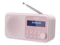 Sharp Tokyo DR-P420 DAB bærbar radio Pink