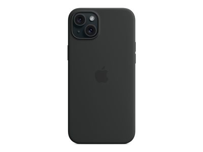 APPLE iPhone 15+ Sil Case Mgs Black - MXQR3ZM/A