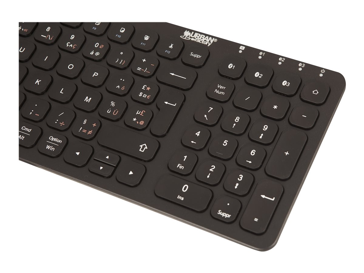 URABN FACTORY Clavier en ABS Noir