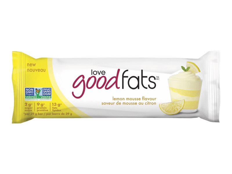 LOVE GOOD FATS BAR LEMON/M 39G