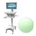 JACO Customization, Accent Color, Pastel Green, RAL6019, Antimicrobial Powder Coat, Smooth Gloss