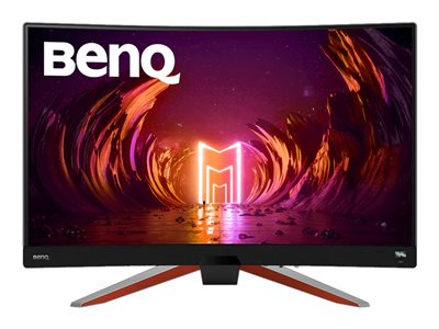 BenQ Mobiuz EX2710R - LED monitor - curved - 27 - 2560 x 1440 QHD @ 165 Hz  - VA - 400 cd/m² - 3000:1 - DisplayHDR 400 - 1 ms - 2xHDMI, DisplayPort -  speakers with subwoofer (9H.LK9LB.QBE) verslui | Atea eShop