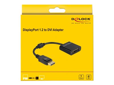 DELOCK Adapter DisplayPort 1.2 zu DVI 4K
