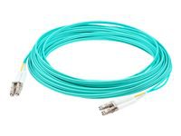AddOn 5m LC to ST OM4 Aqua Patch Cable