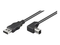 goobay USB-kabel 3m Sort