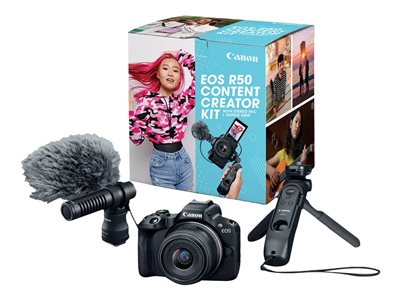 Canon EOS R50 - Content Creator Kit