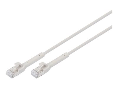 DIGITUS Patchkabel abw.CAT 6A F/FTP Kupfer,2m, grau 10 Stk. Cat6 Kabel