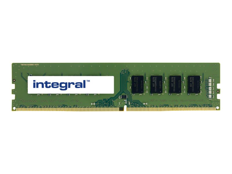 An image of Integral - DDR4 - module - 16 GB - DIMM 288-pin - 2400 MHz / PC4-19200 - unbuffered