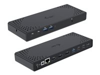i-Tec - docking station - USB-C / USB4 / Thunderbolt 3 / Thunderbolt 4 - HDMI, 2 x DP - 1GbE