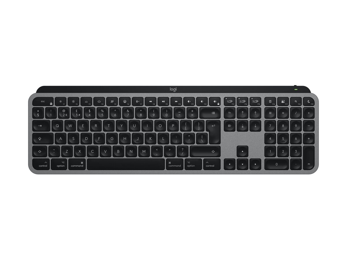 LOGI MX Keys S for Mac SPACE GREY (PAN)