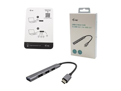 I-TEC USB-C Metal HUB 4 Port passive, I-TEC  (BILD3)