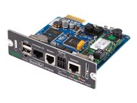 APC Network Management Card 2 with Environmental Monitoring, Out of Band Management and Modbus - adapter för administration på distans - SmartSlot - 10/100 Ethernet