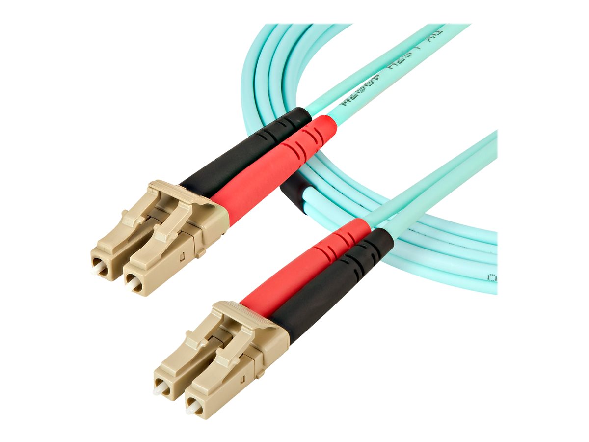 STARTECH Fiber Optic Cable 5m Aqua MM 50/125 OM4