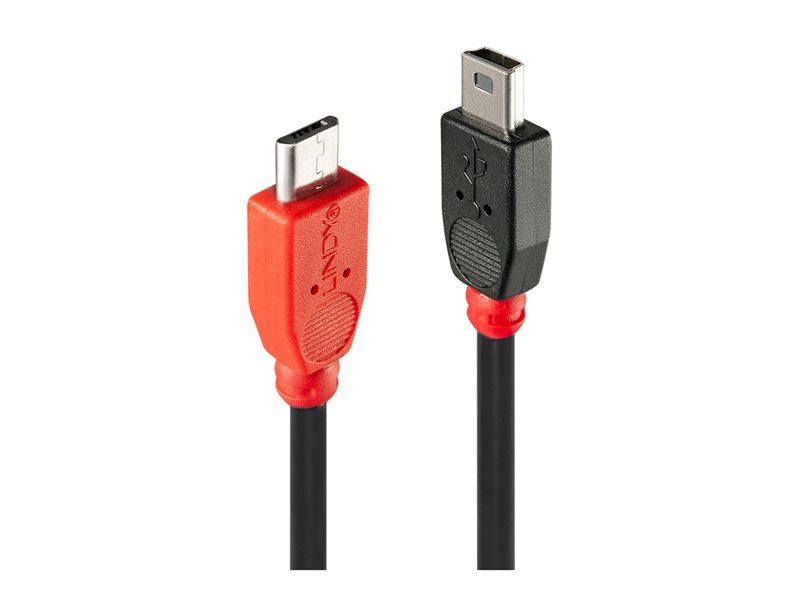 LINDY USB 2.0 Cable Type Micro-B/Mini-B