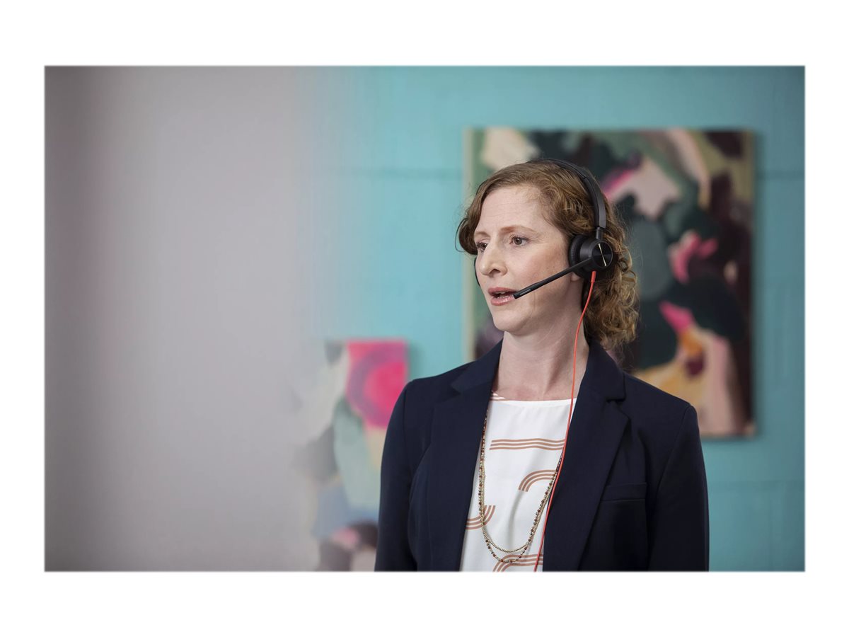 Poly Blackwire 3320 Stereo Microsoft Teams Certified USB-C Headset +USB-C/A Adapter – foto 2