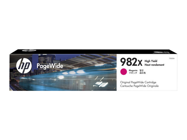 Image of HP 982X - High Yield - magenta - original - PageWide - ink cartridge