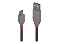 Lindy Anthra Line - USB cable - USB to mini-USB Type B - 3 m
