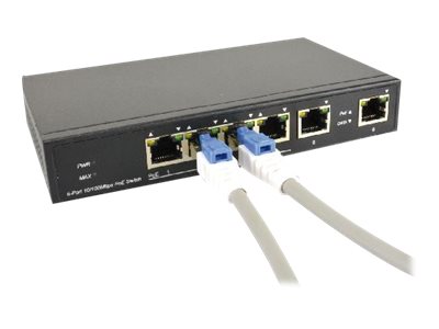 MCL CAT6A S/FTP LSZH Patch cable