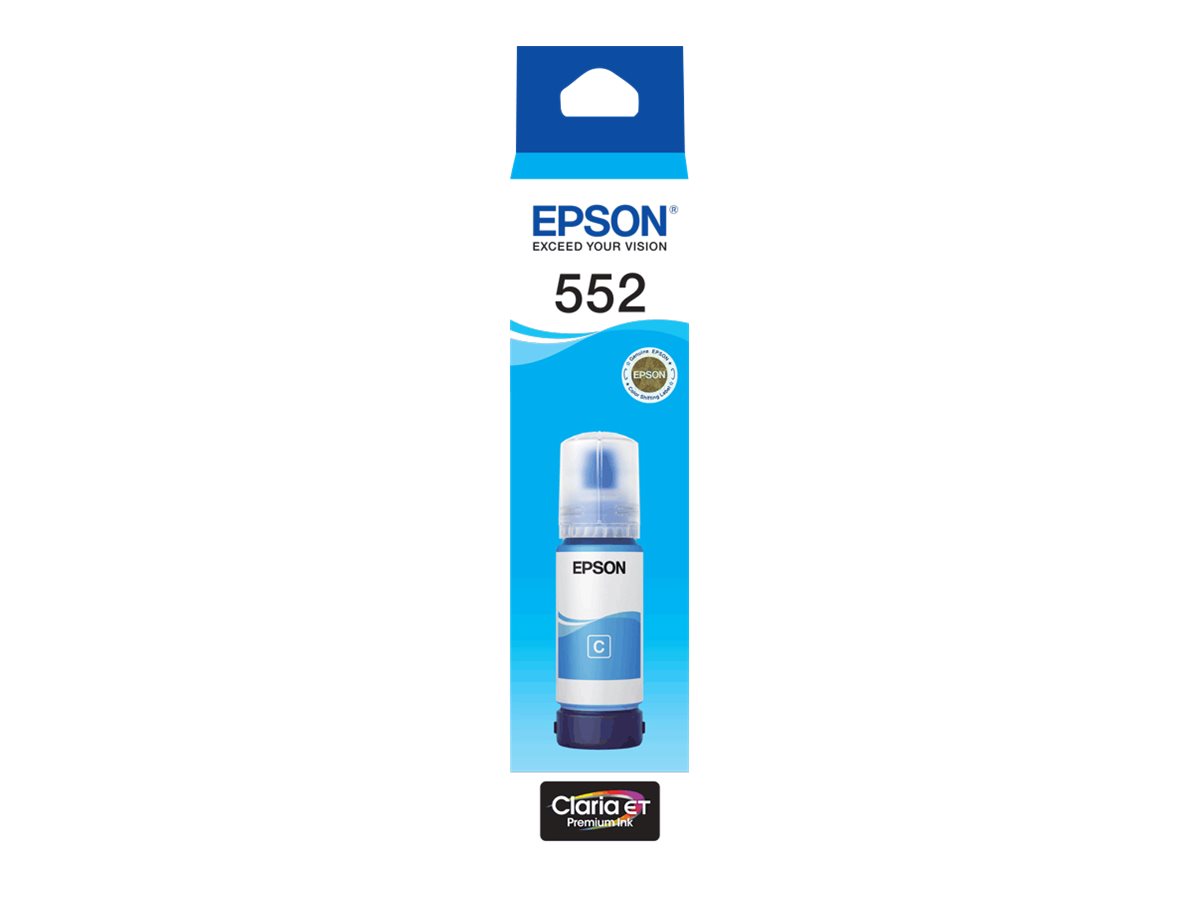 Epson 552 Ultra High Capacity cyan original ink Package view Front 80520