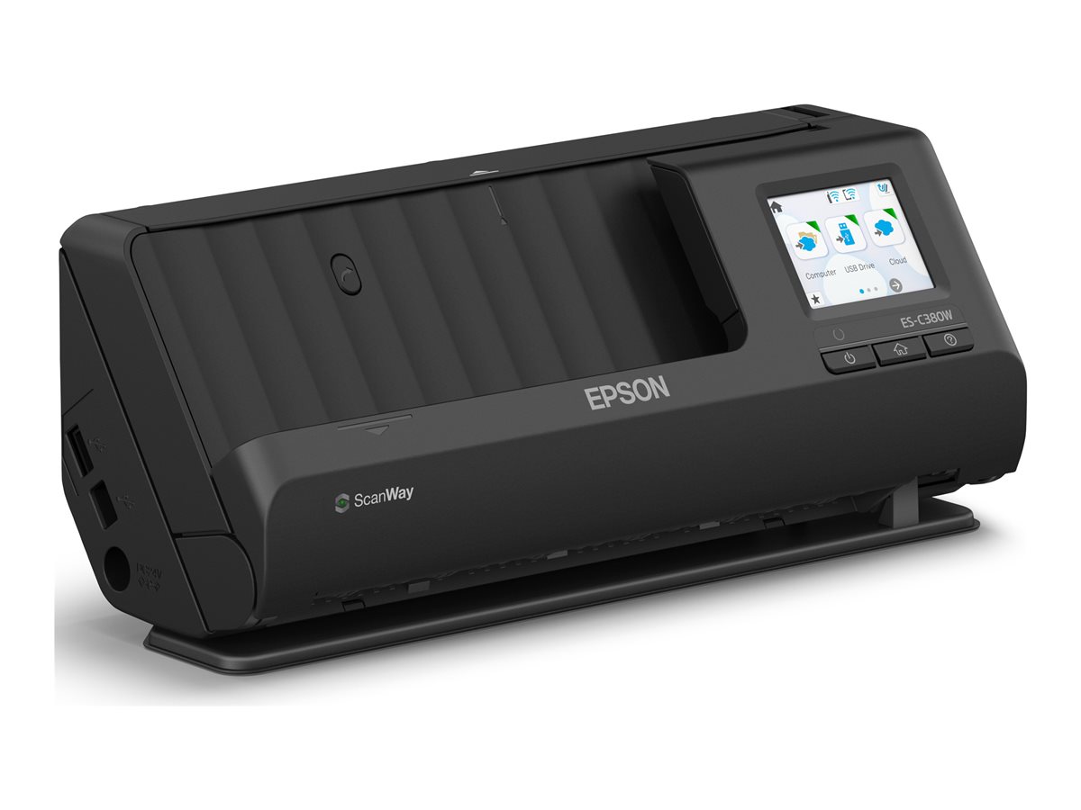 Epson ES-C380W - skener typ sheetfed - stolní - USB 2.0, Wi-Fi(n) – foto 6