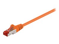 MicroConnect CAT 6 Foldet uskærmet snoet par (F/UTP) 5m Netværkskabel Orange