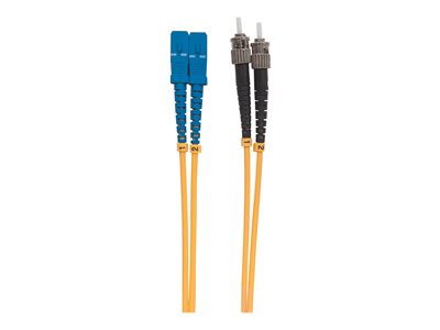 FIBER OPTIC PATCH CABLE, DUPLEX, SINGLE-MODE
