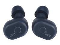 JVC HA A10T Trådløs Ægte trådløse øretelefoner Blå