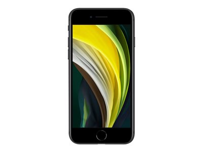 Apple iPhone SE (2nd generation) - black - 4G smartphone - 64 GB