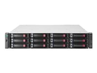 HPE Modular Smart Array 2042 SAS Dual Controller LFF Storage - Hard drive array - 800 GB - 12 bays (SAS-3) - SSD 400 GB x 2 - SAS 12Gb/s (external) - rack-mountable - 2U