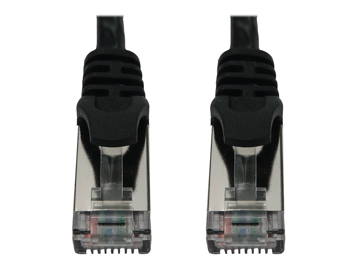 Tripp Lite Cat6a 10G Snagless Shielded Slim STP Ethernet Cable (RJ45 M/M), PoE, Black, 3 ft. (0.9 m)...