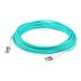 AddOn 15m LC OM3 Aqua Patch Cable