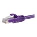 C2G 8ft Cat6a Snagless Unshielded (UTP) Network Patch Ethernet Cable-Purple