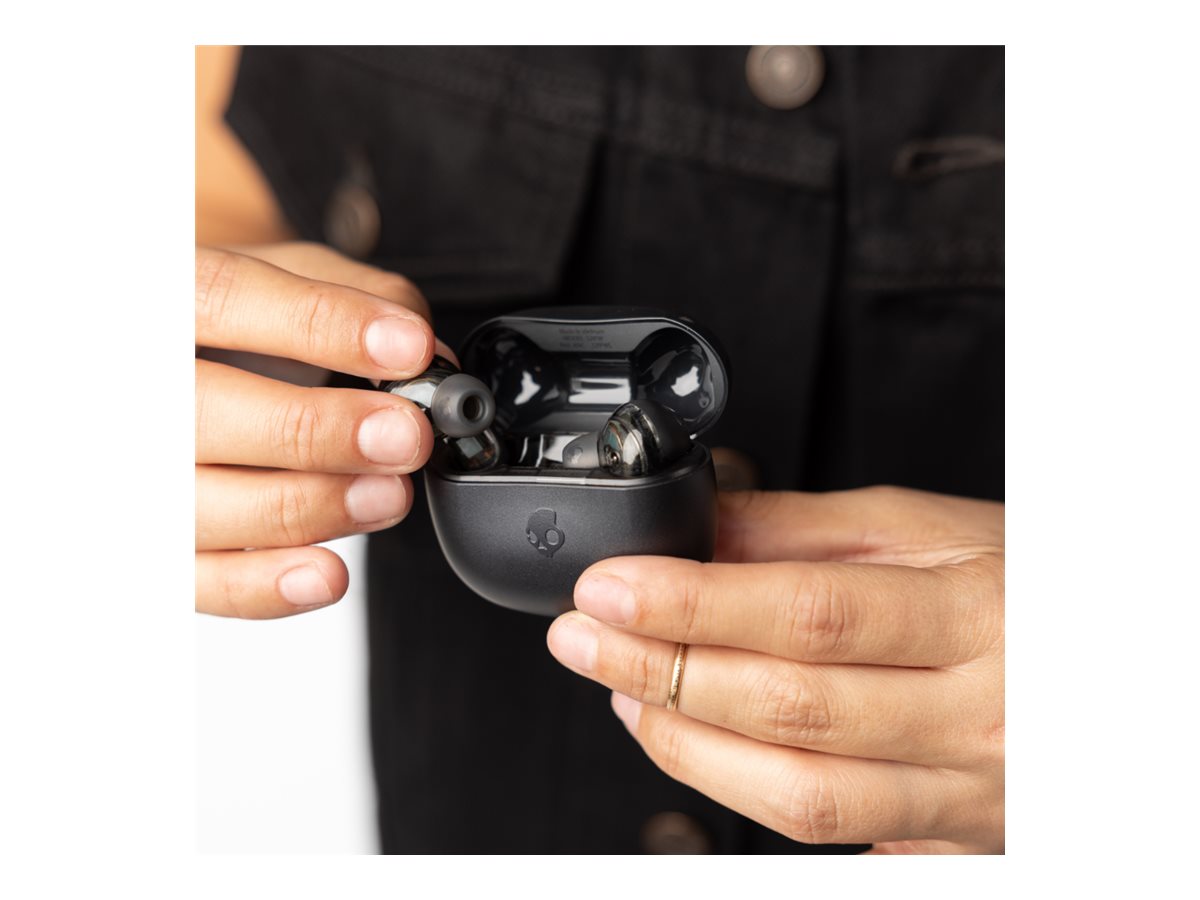 Skullcandy Rail ANC True Wireless Earbuds - True Black - S2IPW-P740