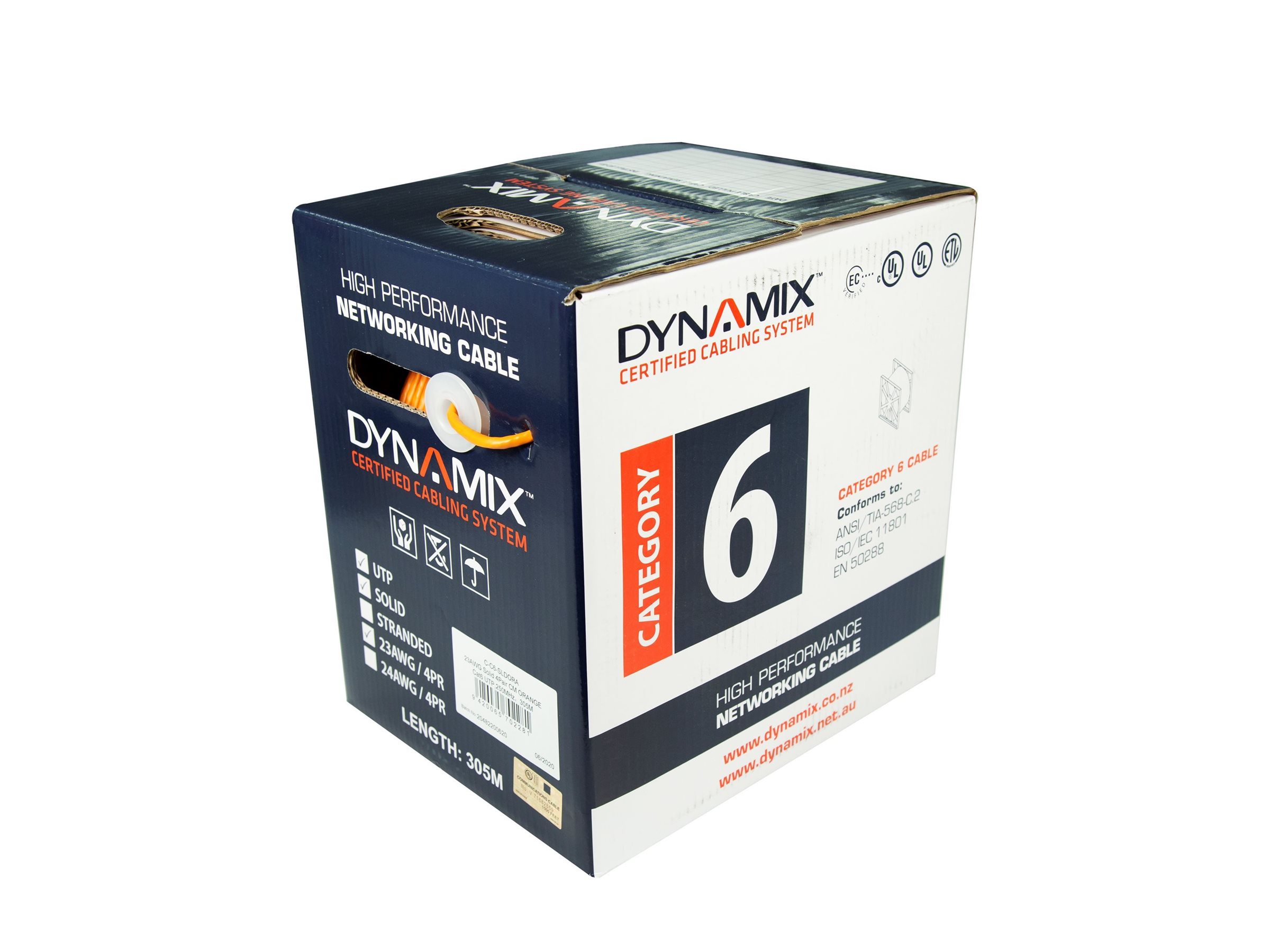 Dynamix bulk cable 305 m Product shot Left-angle 79900