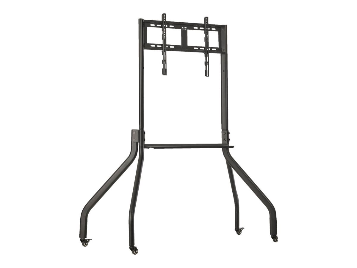 Eaton Tripp Lite Series Rolling TV Cart for 42" to 65" Displays, Wide Legs, Locking Casters