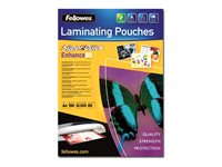 FELLOWES SUPERQUICK LAM POUCH 80MIC A4
